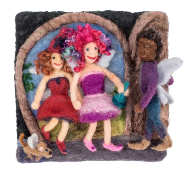 Fairy Friends, Lichendia, Fairy Spells and Strawberry Elves by Hillary Dow