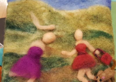Illustration Needle Felting Trees Plants Master Class with Hillary Dow