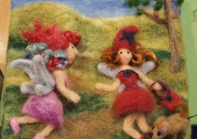 Illustration Needle Felting Trees Plants Master Class with Hillary Dow