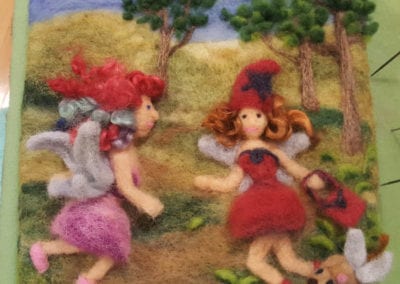 Illustration Needle Felting Trees Plants Master Class with Hillary Dow