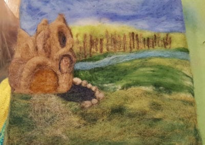 Felting Trees Plants Master Class with Hillary Dow
