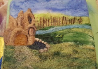 Illustration Needle Felting Trees Plants Master Class with Hillary Dow
