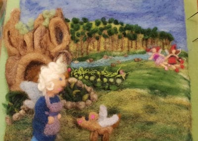 Illustration Needle Felting Trees Plants Master Class with Hillary Dow