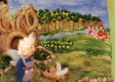 Illustration Needle Felting Trees Plants Master Class with Hillary Dow