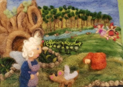 Illustration Needle Felting Trees Plants Master Class with Hillary Dow