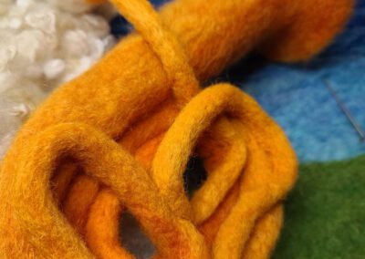 Brassy-tuba-colors-wool-needle-felting