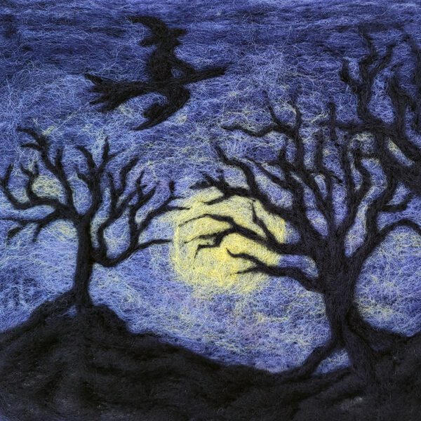 Spooky-Trees-Needle-Felting-lesson-Hillary-Dow-