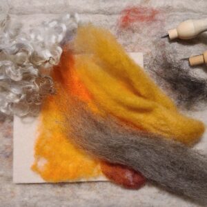 felting project supplies