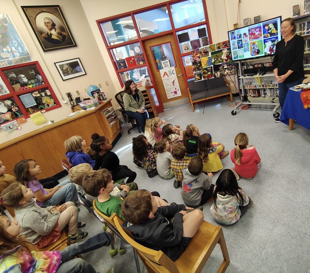 Maine Author Visit with Hillary Dow Nobleboro Central School