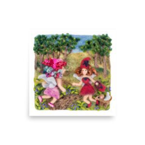 Fairy Friends Art Print