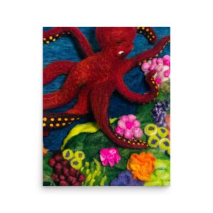 Octopus 2 Art Print