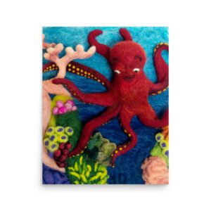 Octopus 1 Art Print