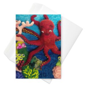 Octopus 1 Greeting Card