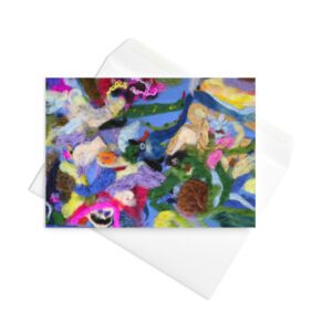 STEAM Night Community Felt Art Card 2